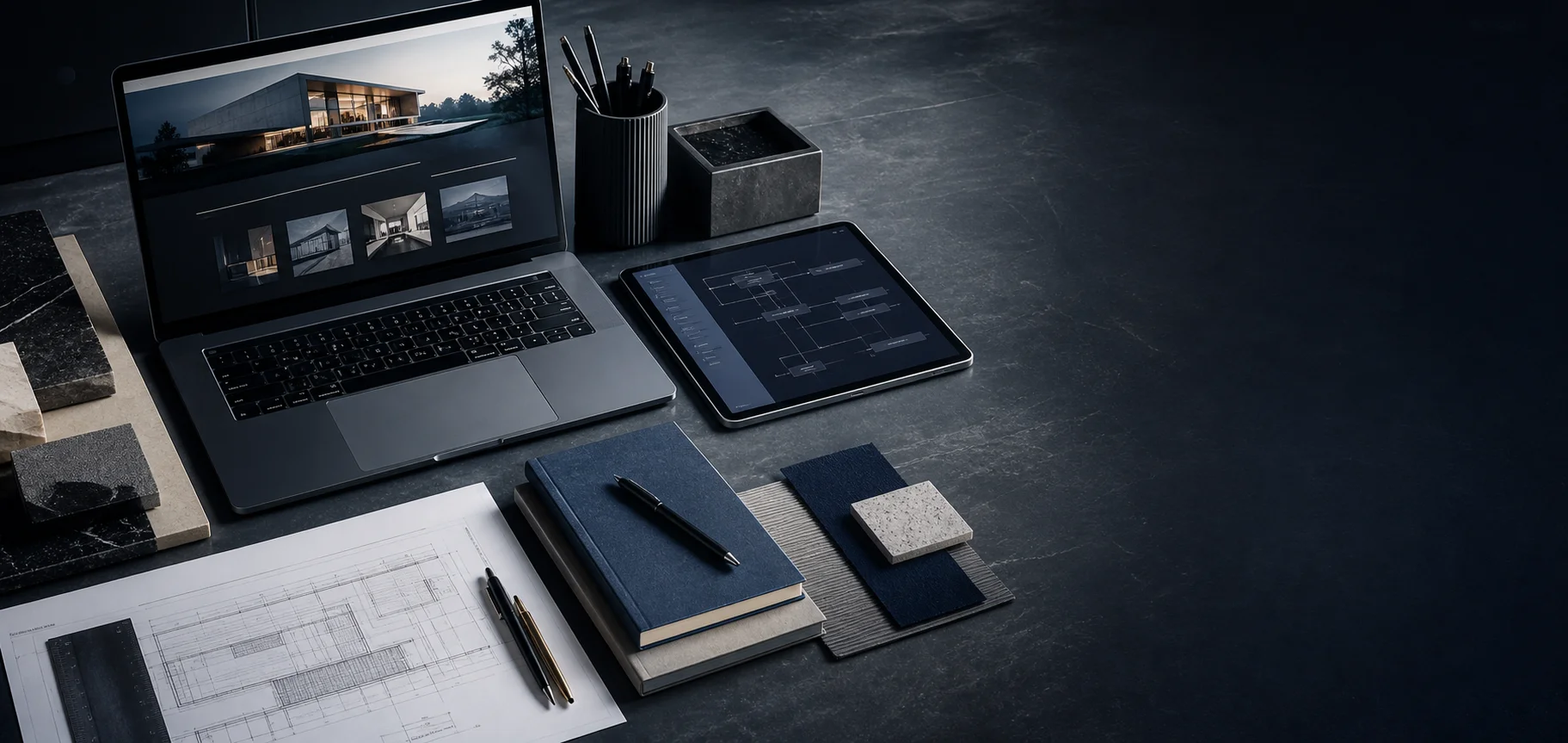 Workspace for web creation and project coordination